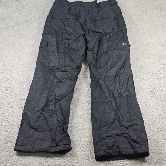 Columbia Pants Womens Medium Black Nylon Insulated Ski Snow Cargo Winter WM8008 - Picture 13 of 13